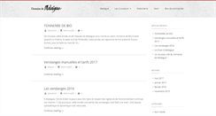 Desktop Screenshot of domainedemalaigue.com